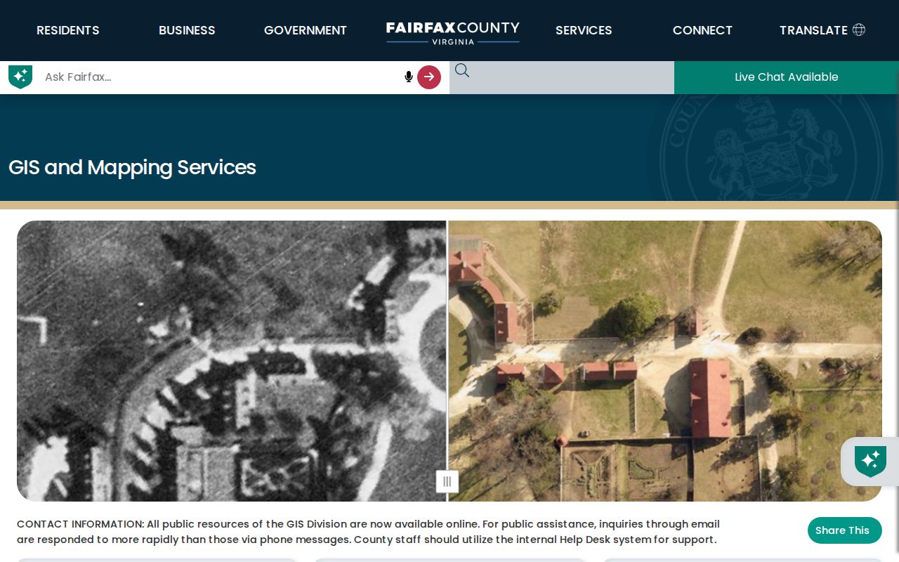 McNair residents directory Fairfax Jade map search screen